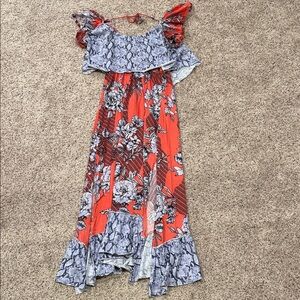 Anthropologie NEW Floral Maxi Dress